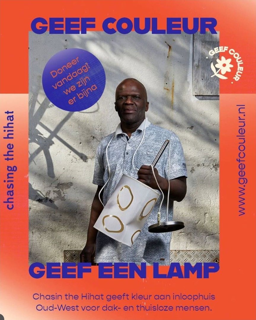 Geef Couleur campaign poster